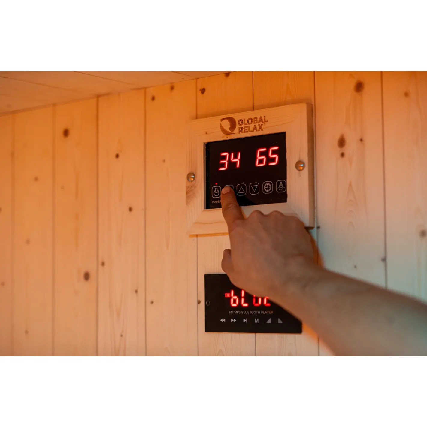 Sauna de infrarrojos+vapor para 4/5 personas
