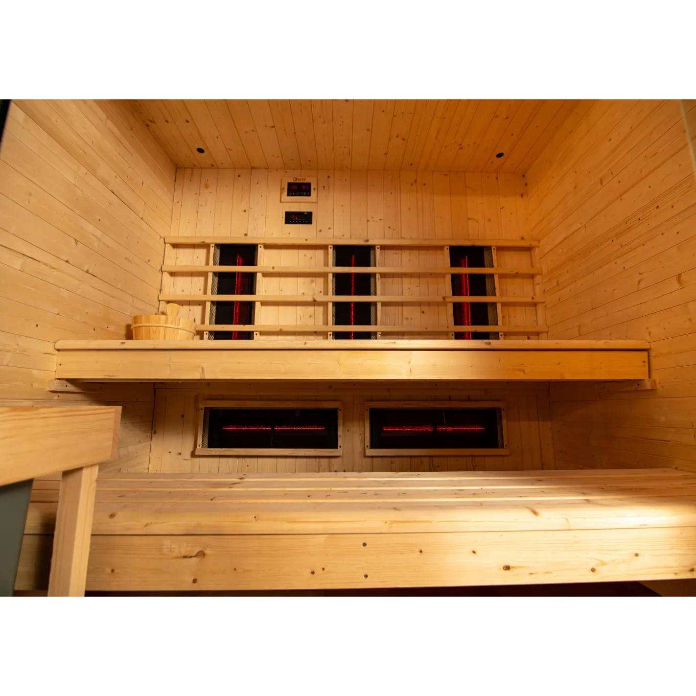 Sauna de infrarrojos+vapor para 4/5 personas