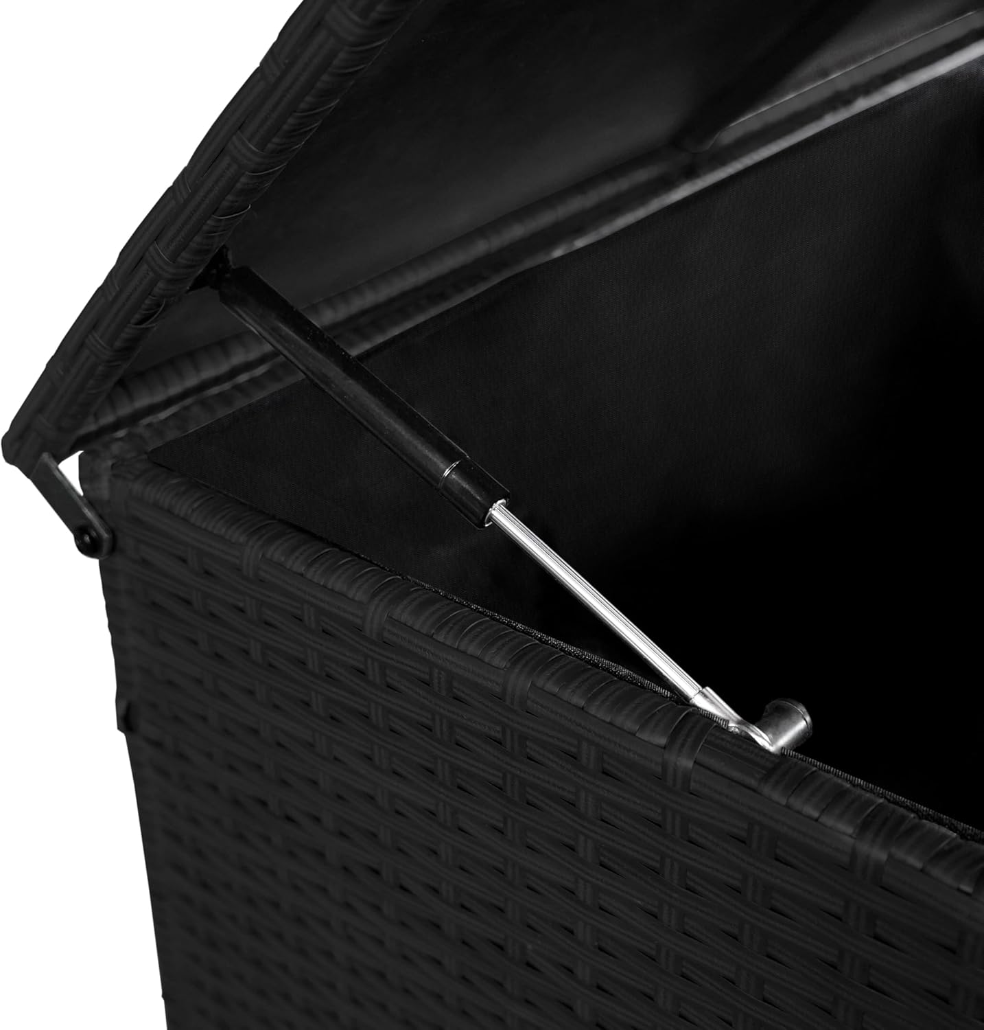 Sofá esquinero de Aluminio Blanco + Mesa de vidrio templado