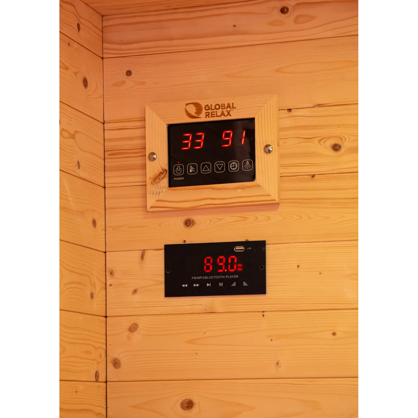 Sauna interior de infrarrojos para 1 persona