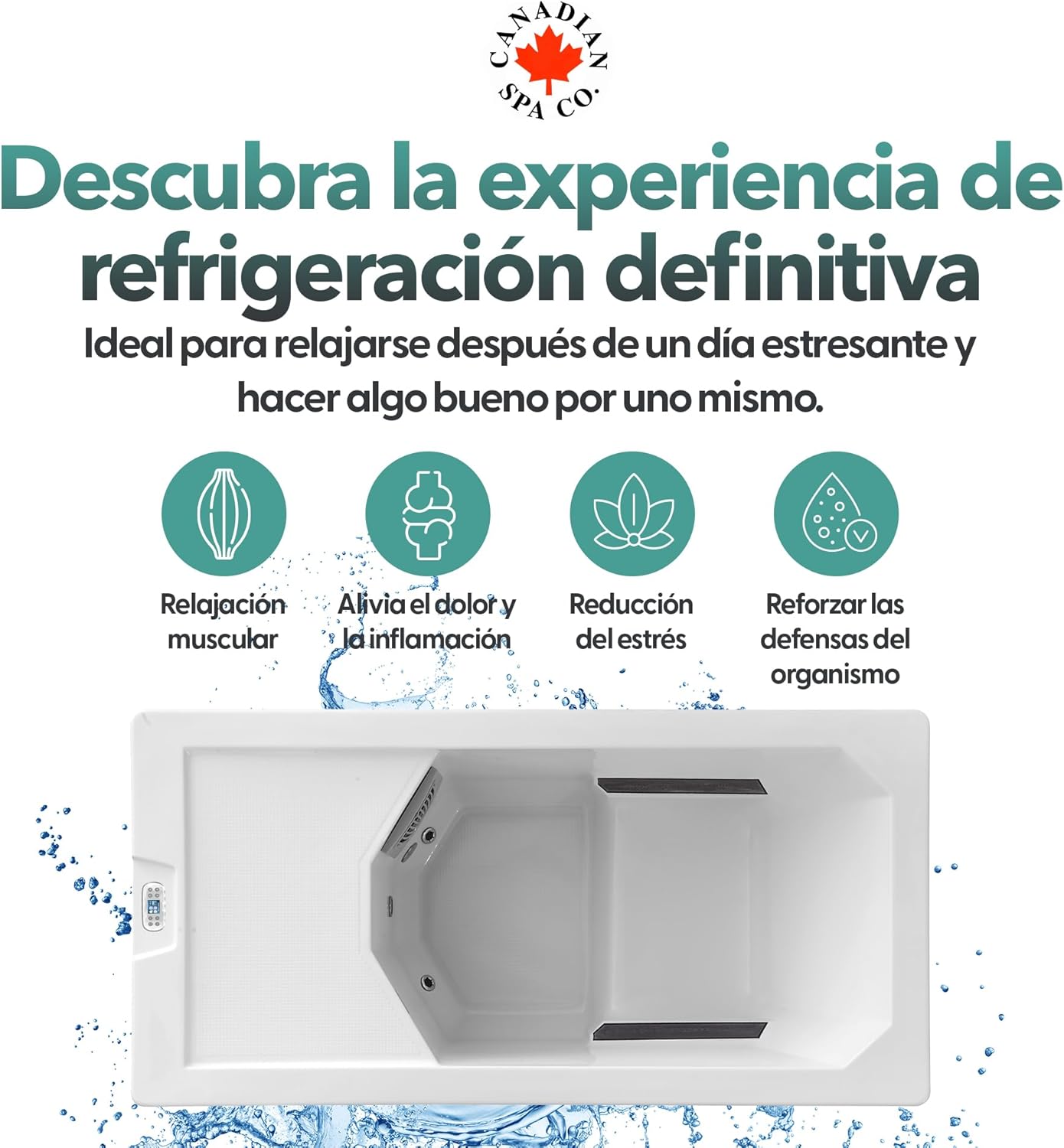 SPA para Terapia de frío, Temperatura hasta 5 Grados