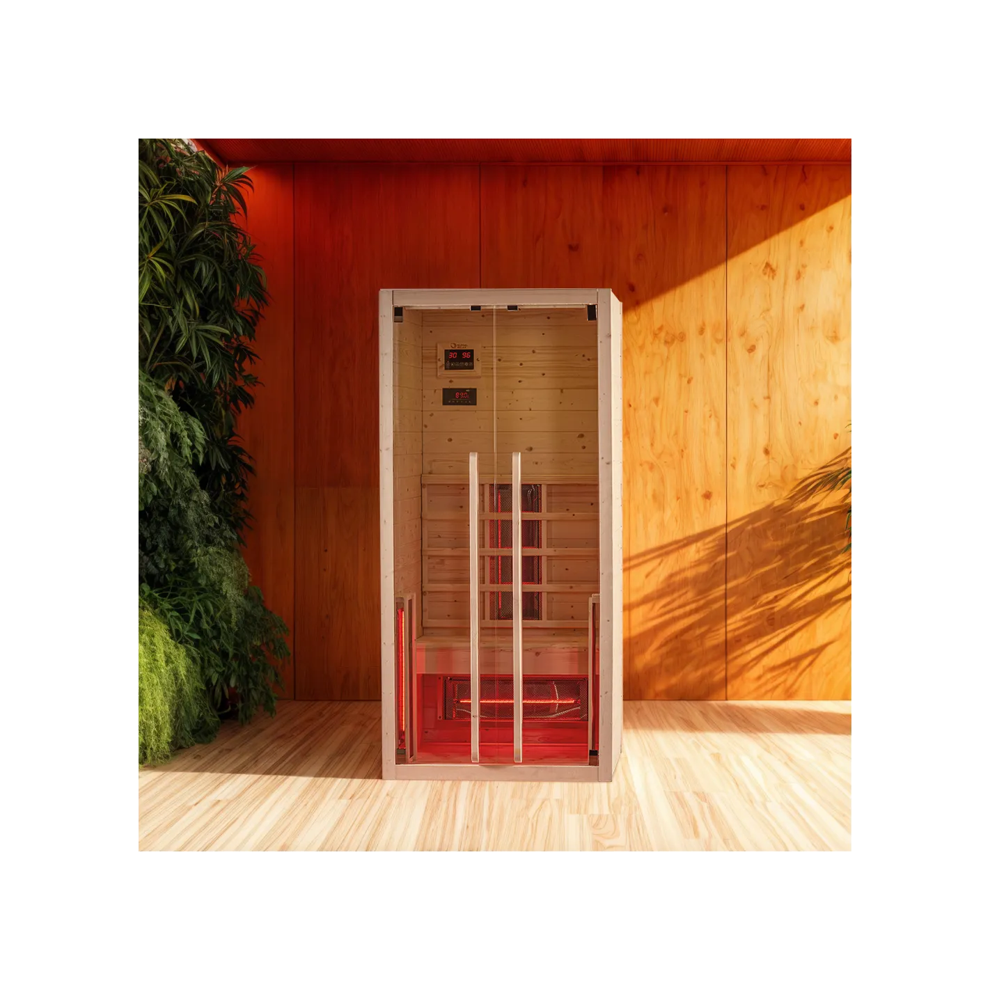 Sauna interior de infrarrojos para 1 persona