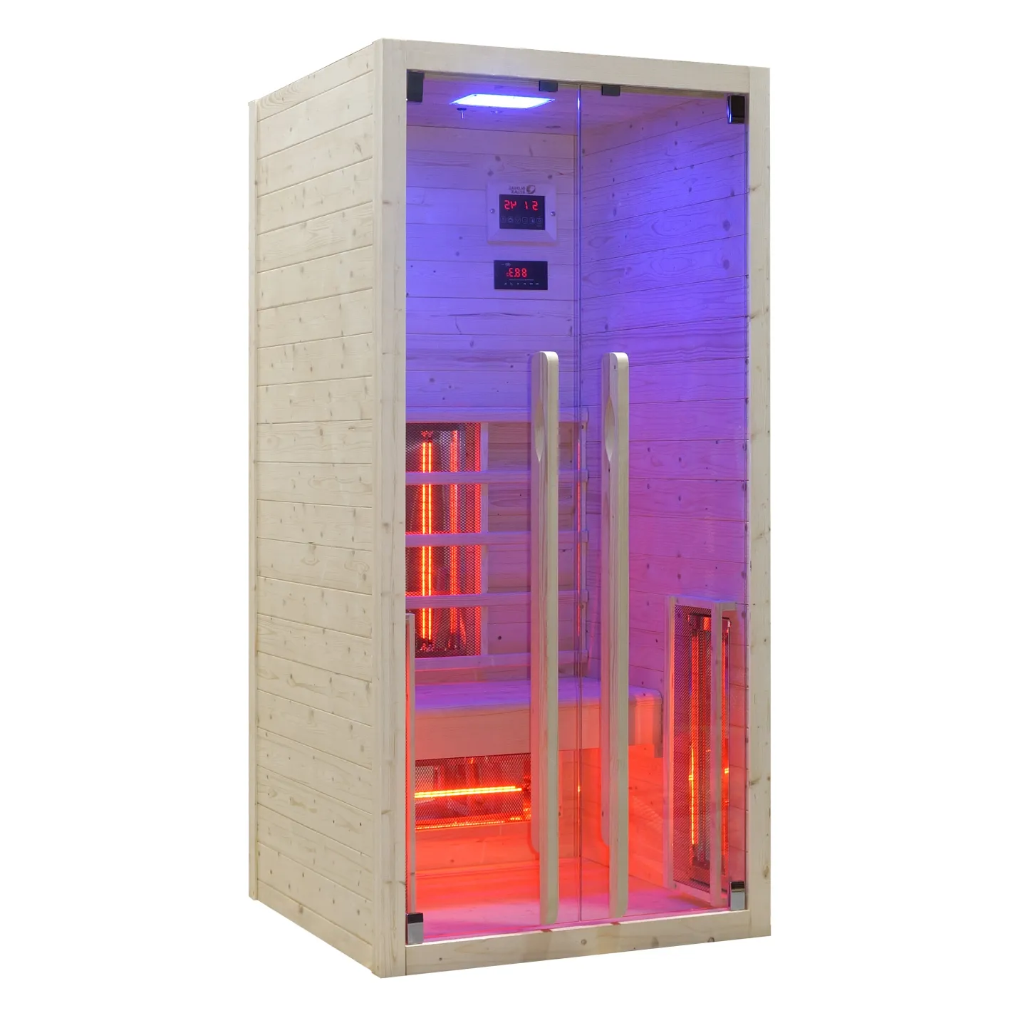 Sauna interior de infrarrojos para 1 persona